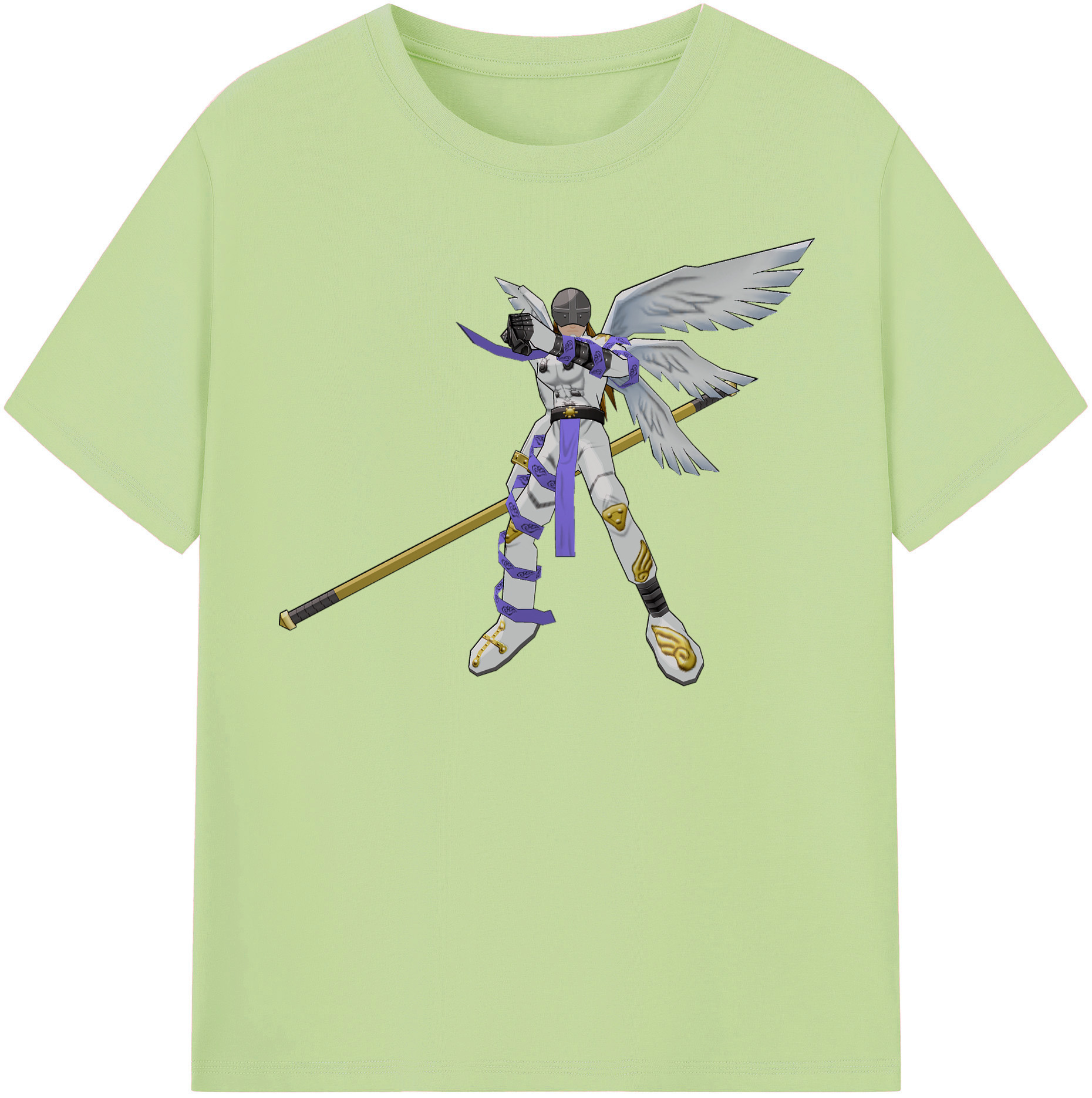 （画像用） Digimon デジタルモンスター/デジモン 綿100％半袖Tシャツ（フロントプリント）